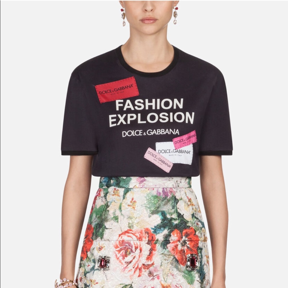 Dolce & Gabbana Fashion Explosion Tshirt